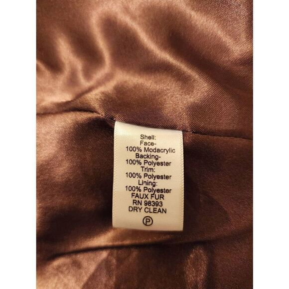 Rlz faux fur vest size xxs - Picture 7 of 9